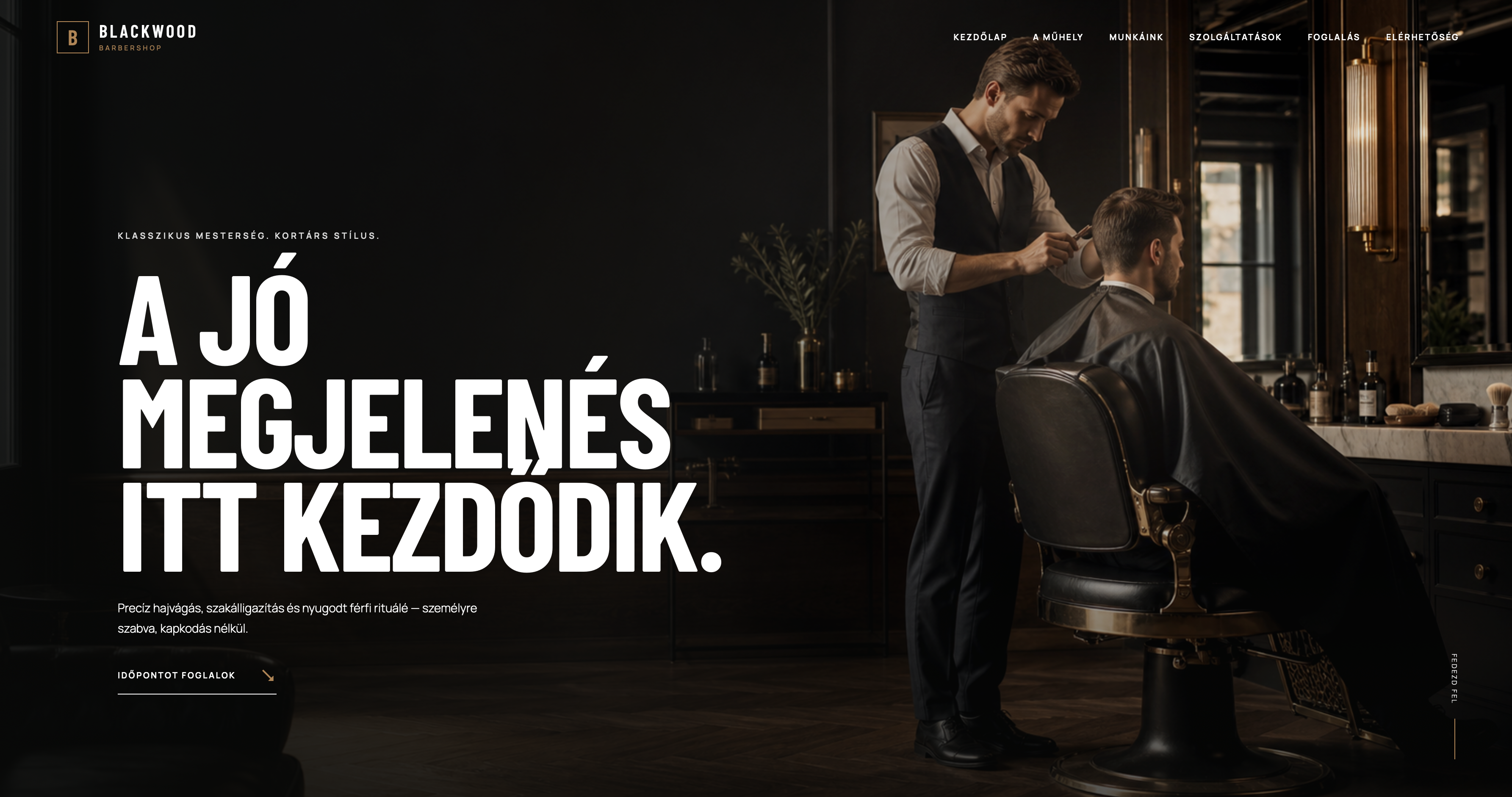 BLACKWOOD Barber